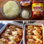 Easy Cheesy Ravioli Bake