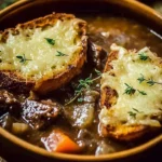 French Onion Short Rib Soup with Gruyère Toast French Onion Short Rib Soup with Gruyère Toast