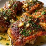 Garlic Butter Chicken Thighs Garlic Butter Chicken Thighs