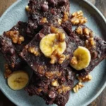 Healthy Banana Brownies