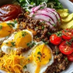 High-Protein Cheeseburger Bowls
