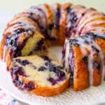 Homemade Blueberry Cake