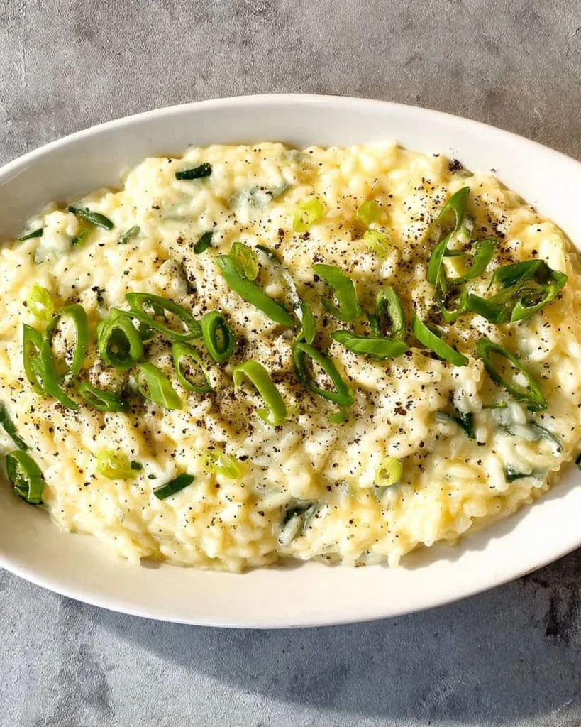 Delicious Irish Champ dish made with creamy mashed potatoes and scallions