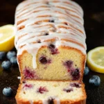 Lemon Glazed Blueberry Bread Lemon Glazed Blueberry Bread
