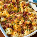 Loaded Cauliflower Casserole Loaded Cauliflower Casserole