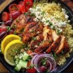 Mediterranean Chicken Bowl