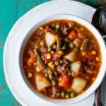 Mom's Old-Fashioned Vegetable Beef Soup Mom's Old-Fashioned Vegetable Beef Soup