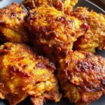 Oven-Fried Chicken Thighs Oven-Fried Chicken Thighs