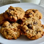 Peanut Butter Oatmeal Chocolate Chip Cookies