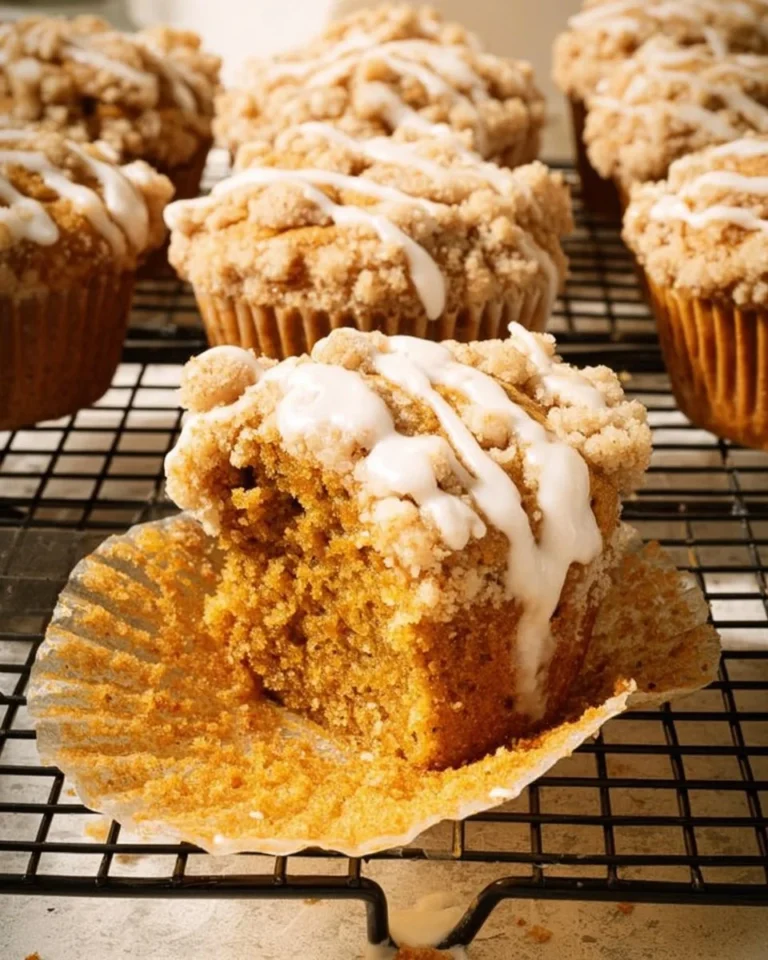 Freshly baked pumpkin muffins with a sprinkle of cinnamon on top