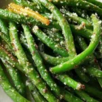 Roasted Parmesan Green Beans
