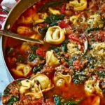 Sausage Tortellini Soup
