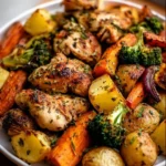 Sheet Pan Lemon Herb Chicken and Vegetables