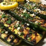 Smoky Mediterranean Grilled Zucchini