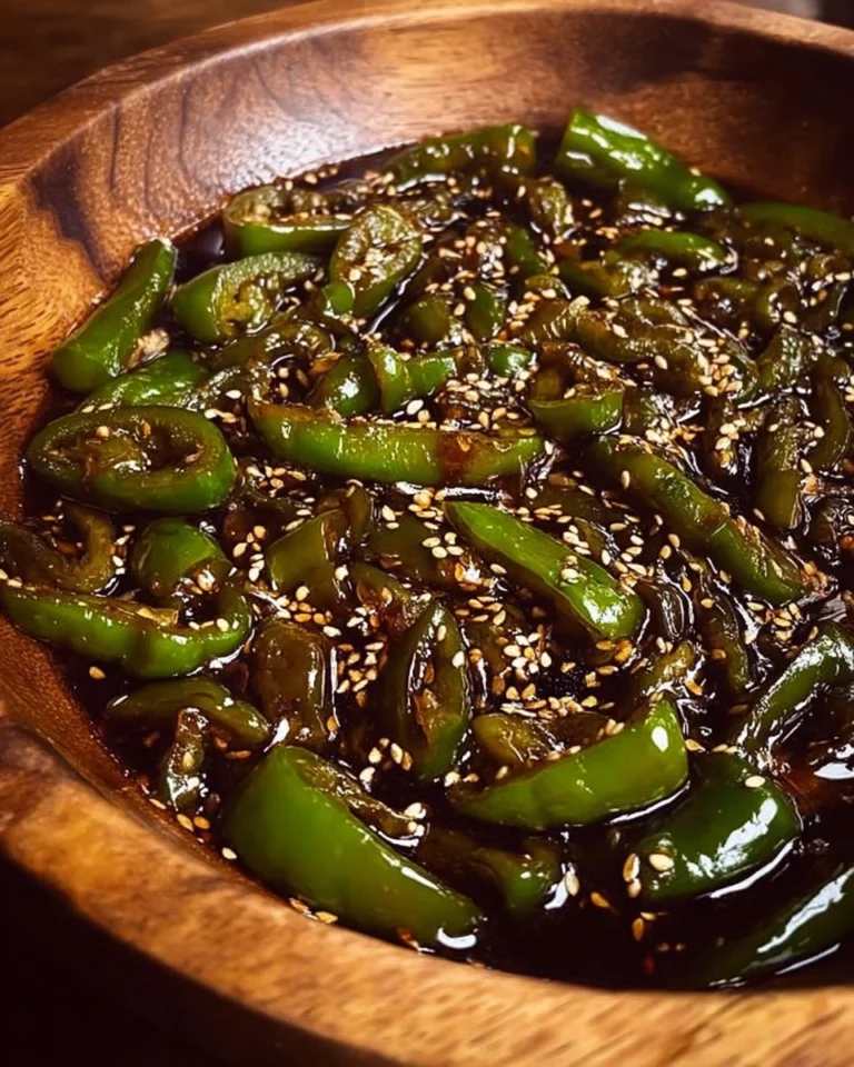 Soy sauce with charred chilies for added flavor and spice