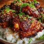 Sticky Honey Gochujang Chicken Sticky Honey Gochujang Chicken