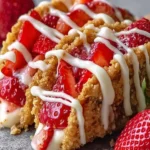Strawberry Crunch Cheesecake Tacos