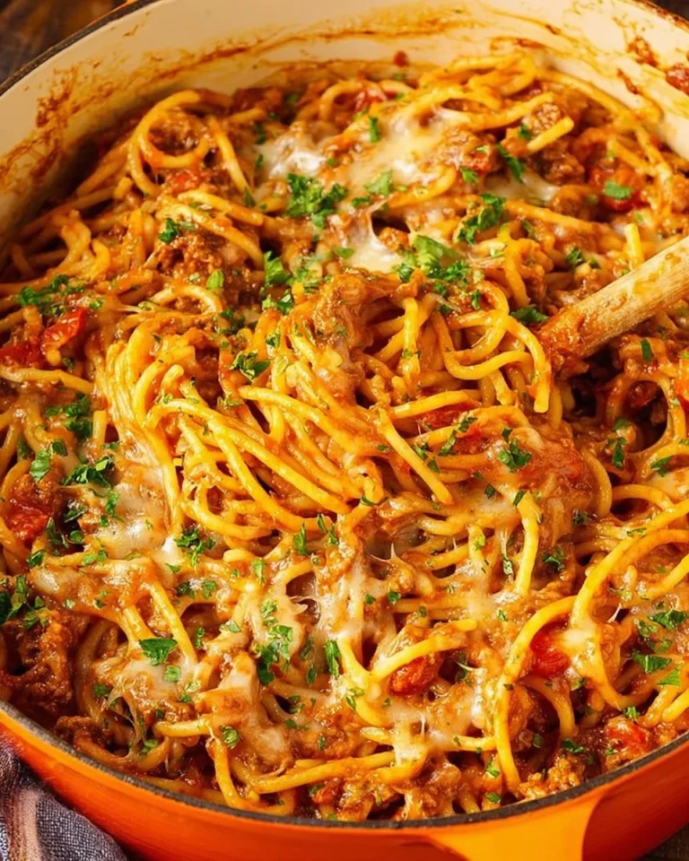 Taco Spaghetti dish with cheese and toppings served in a bowl