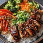 Teriyaki Chicken Rice Bowl