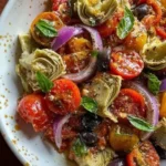 Tuscan Artichoke Tomato Salad
