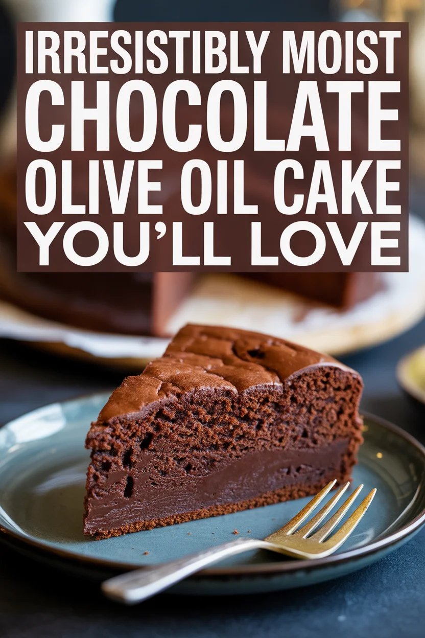 Irresistibly Moist Chocolate Olive Oil Cake You’ll Love