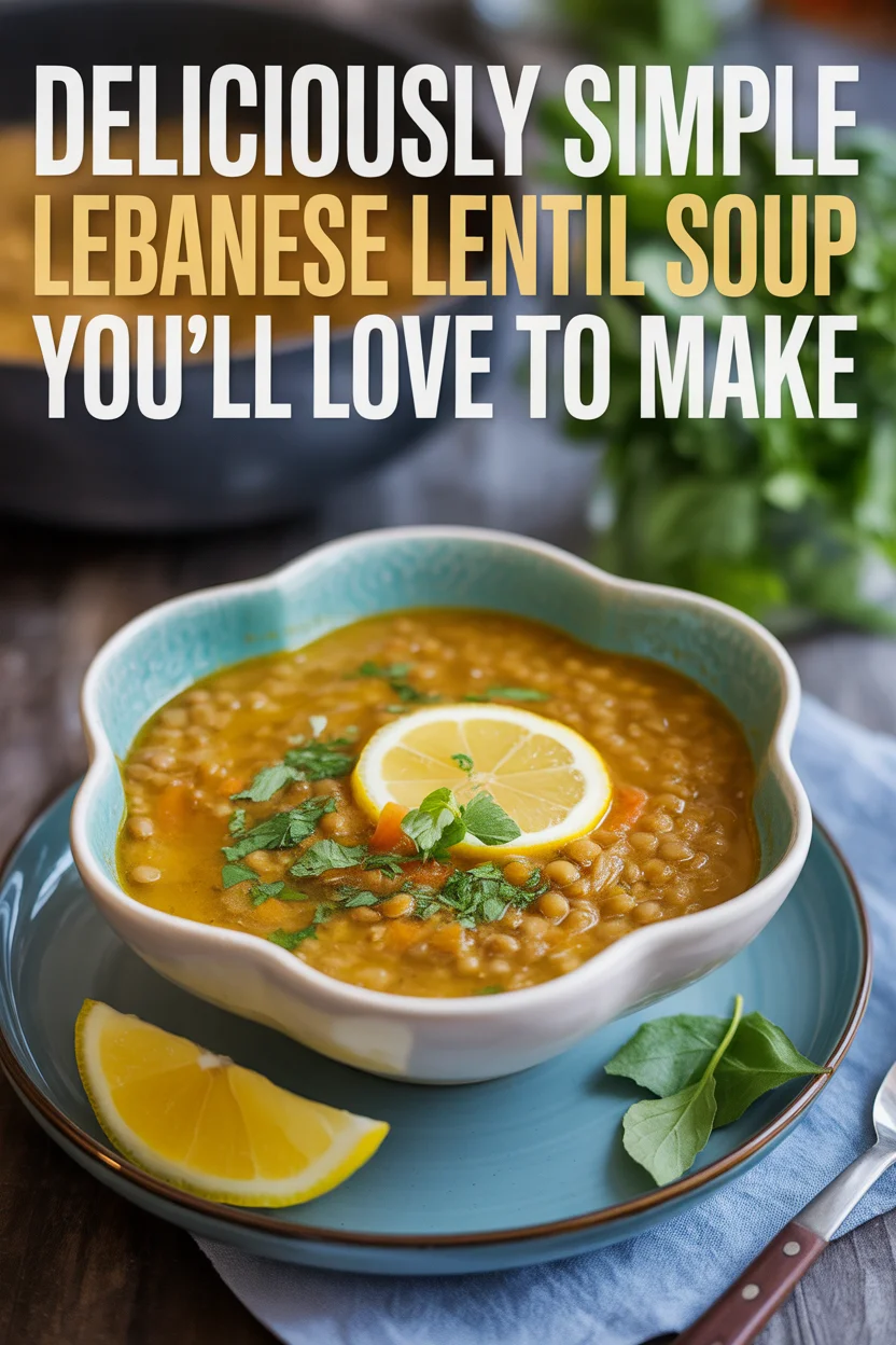Lebanese Lentil Soup