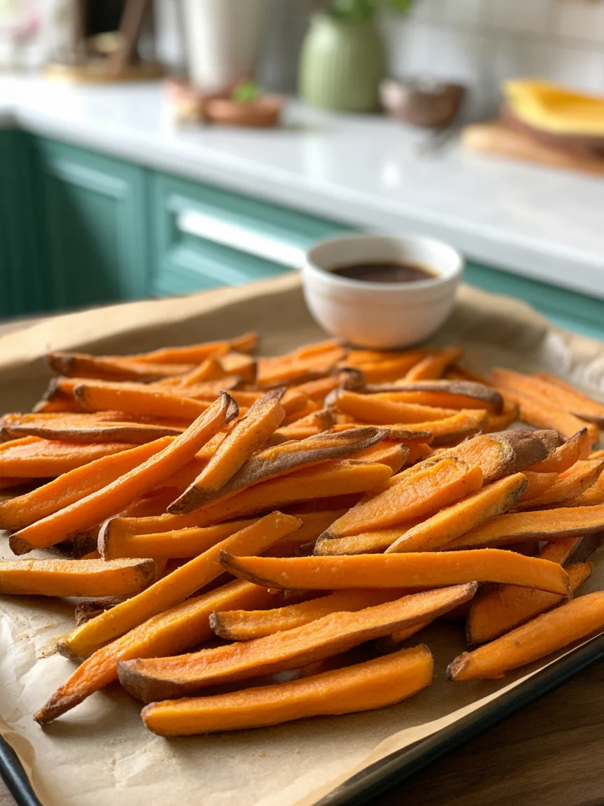 Crispy Oven-Baked Sweet Potato Fries You'll Love to Snack On