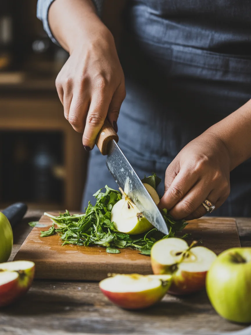 Delicious Apple Pecan & Bacon Salad with Maple Vinaigrette Delight