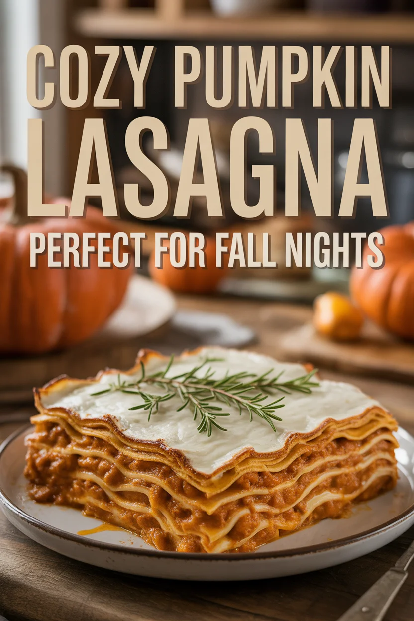 Pumpkin Lasagna