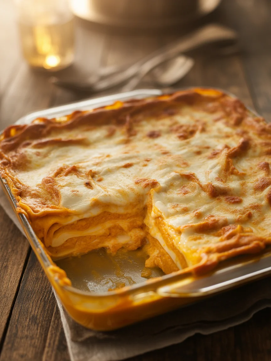 Cozy Pumpkin Lasagna Perfect for Fall Nights