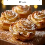 Apple Cinnamon Puff Pastry Roses