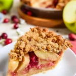 Apple Cranberry Crumble Pie Apple Cranberry Crumble Pie