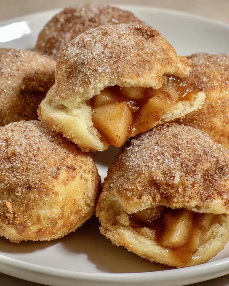 Apple pie bombs filled with spiced apples and buttery crust
