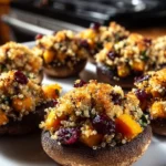 Autumn Harvest Stuffed Portobello Mushrooms Autumn Harvest Stuffed Portobello Mushrooms
