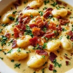 Bacon Cheddar Gnocchi Soup Bacon Cheddar Gnocchi Soup