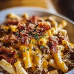 Bacon Cheeseburger Pasta