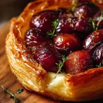 Baked Brie with Roasted Plums & Thyme