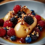 Baked Pears with Berries Baked Pears with Berries