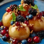 Baked Pears with Berries Baked Pears with Berries