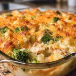 Baked Potato Chicken & Broccoli Casserole
