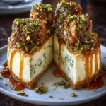Baklava Pistachio Cheesecake Supreme Baklava Pistachio Cheesecake Supreme