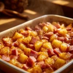Brown Sugar Pineapple Ham Bake