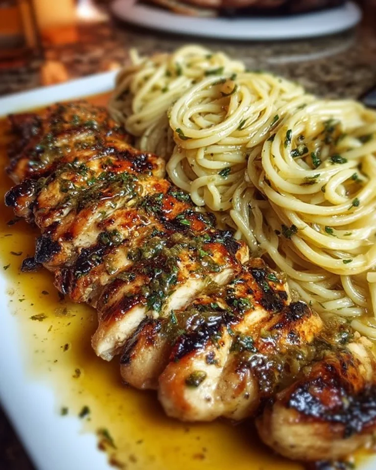 Cheesy garlic chicken spaghetti in creamy Cajun Alfredo sauce served in a bowl