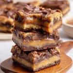 Chocolate Caramel Peanut Butter Bars