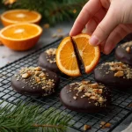 Chocolate-Dipped Candied Oranges Chocolate-Dipped Candied Oranges