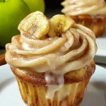 Cinnamon Apple Crescent Roll Cupcakes