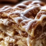 Cinnamon Roll Apple Lasagna
