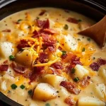 Crock Pot Crack Potato Soup