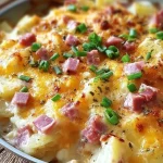 Crockpot Ham and Potato Casserole