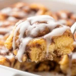 Easy Cinnamon Roll Casserole
